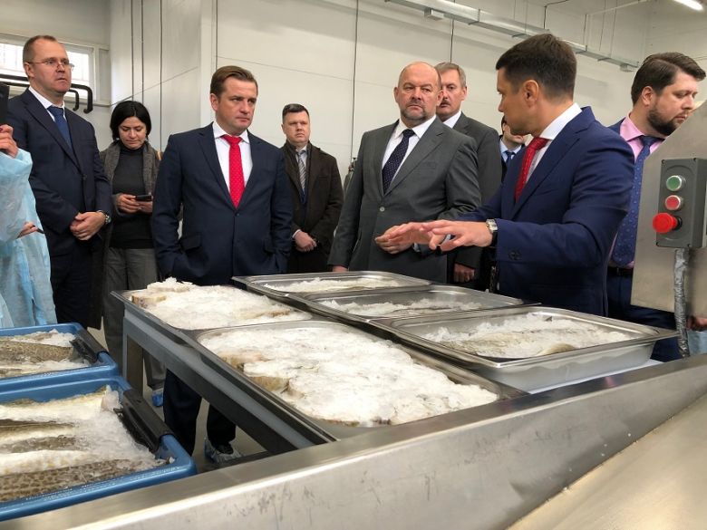 Открылся крупнейший рыбоперерабатывающий завод в Архангельске Открылся крупнейший рыбоперерабатывающий завод в Архангельске